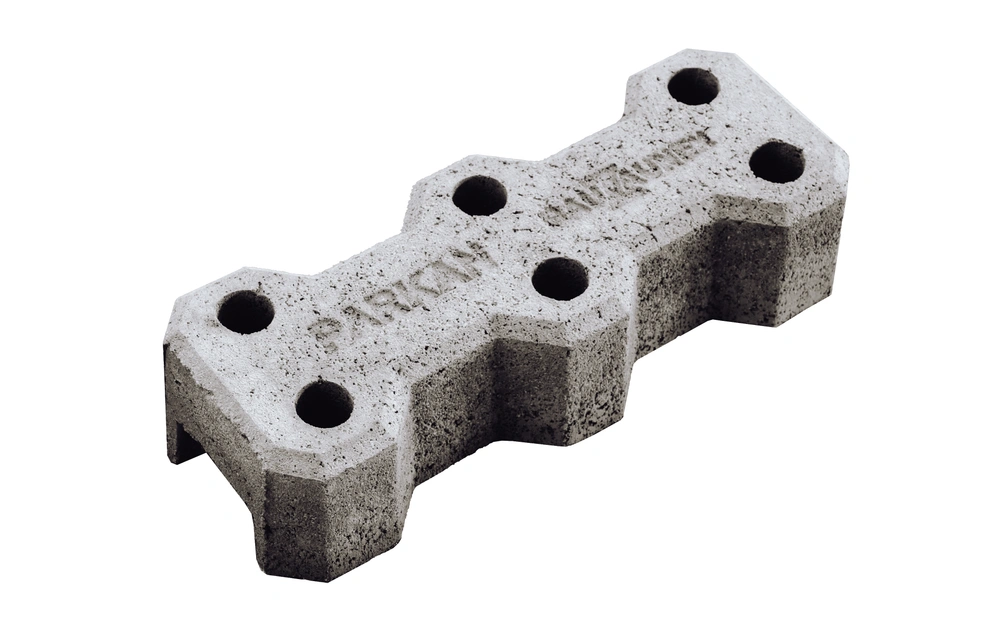 Betonfuß für Bauzäune 23kg - Maße und technische Daten